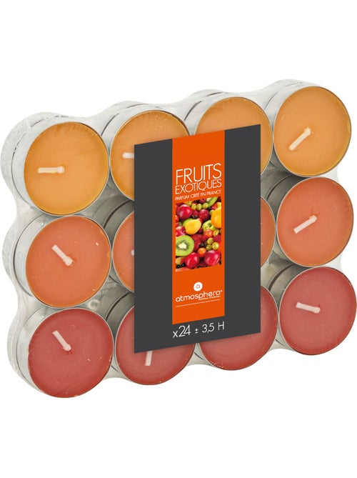 Boîte de 24 bougies chauffe-plat parfumées NINA - Kiabi