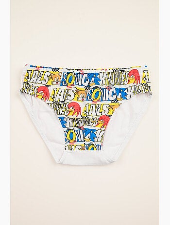 Boite de 3 Slips Sonic| Licence Officielle