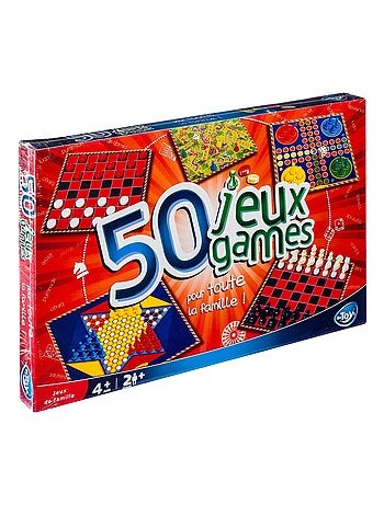 Boîte de 50 jeux de société