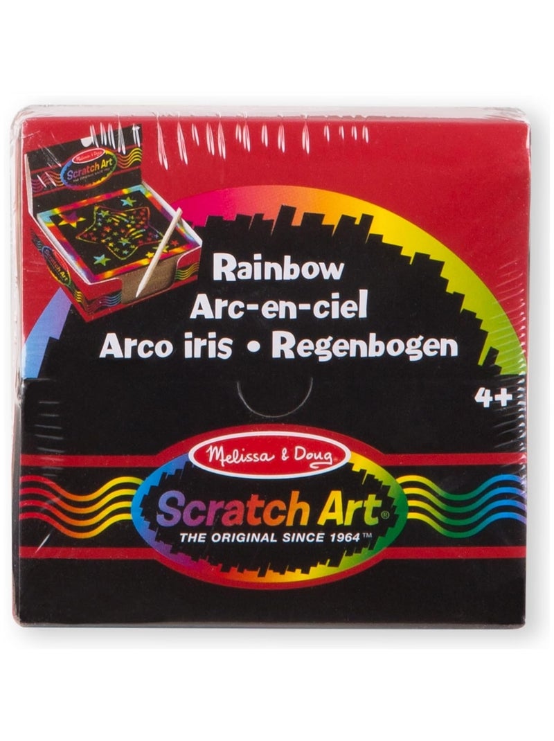 Boîte de mini-notes arc-en-ciel Scratch Art N/A - Kiabi