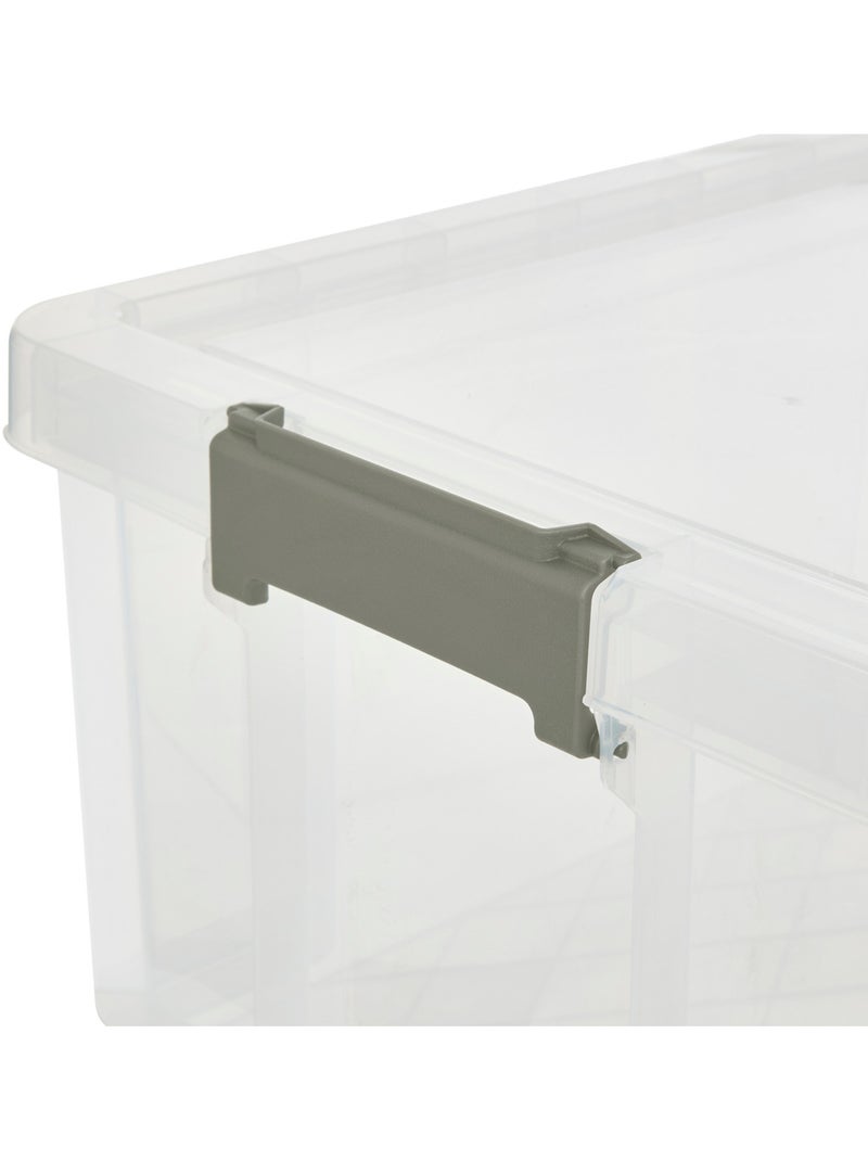 Boîte de rangement 68L FORTY PLUS Transparent - Kiabi