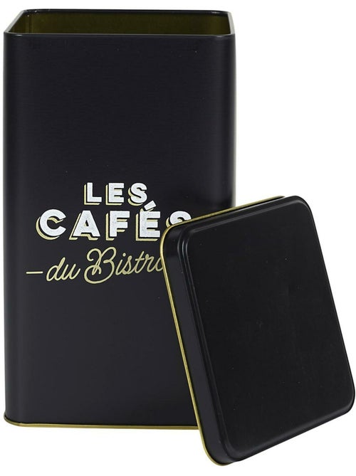 Boite de rangement à café en métal AU BISTROT Café - Kiabi