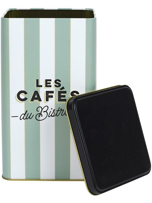 Boite de rangement à café en métal AU BISTROT Café - Kiabi