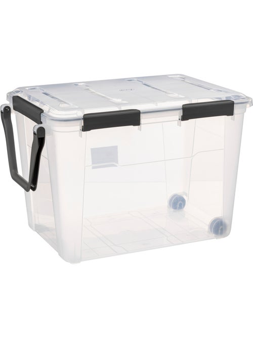 Boîte de rangement à clip 100L PROTECT+ - Kiabi Boîte de rangement à clip 100L PROTECT+ - Kiabi