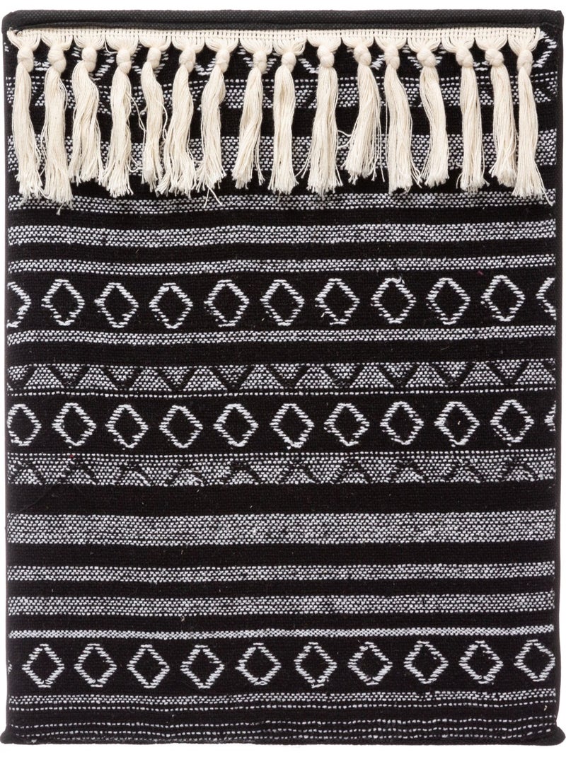 Boîte de rangement à motif ethnique MIX'N MODUL Noir - Kiabi