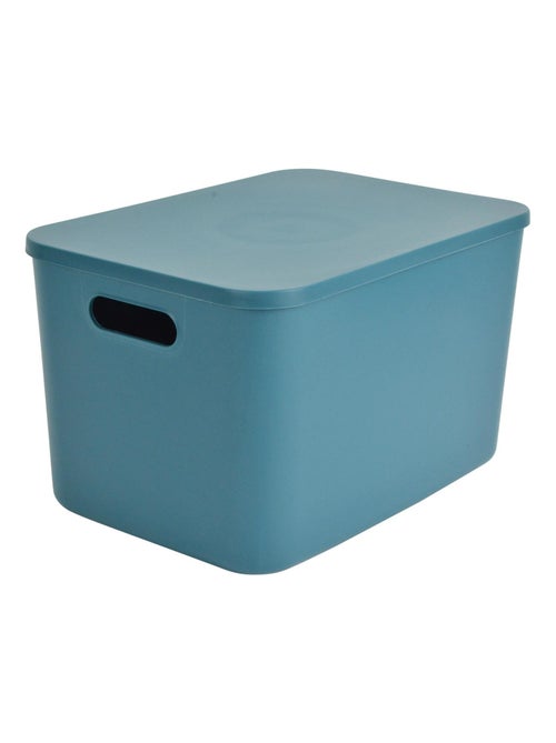 Boite de rangement avec couvercle plastique 15.5L - Kiabi