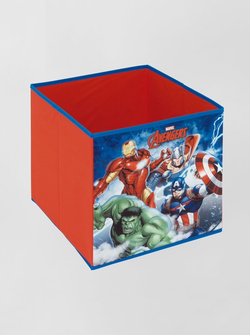 Boite de rangement 'Avengers' Bleu/Rouge - Kiabi