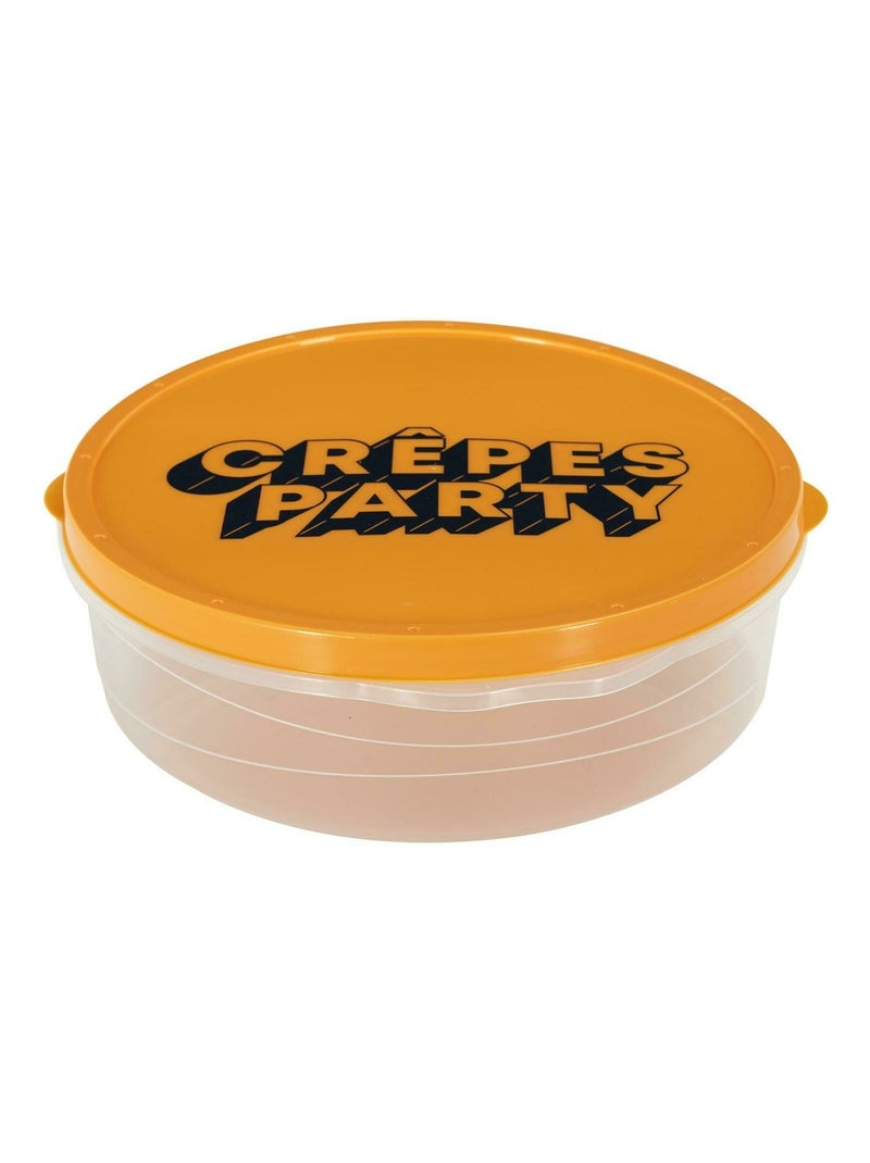 Boite de rangement collection CRÊPE PARTY 1 pièce Jaune - Kiabi