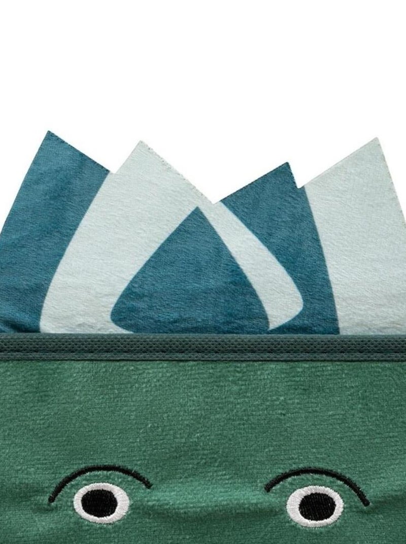 Boîte de rangement dino 29x29 Vert - Kiabi