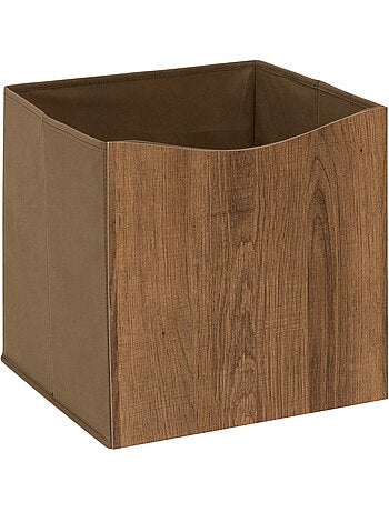 Boîte de rangement en tissu et carton MIX'N MODUL