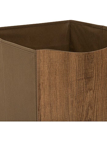 Boîte de rangement en tissu et carton MIX'N MODUL
