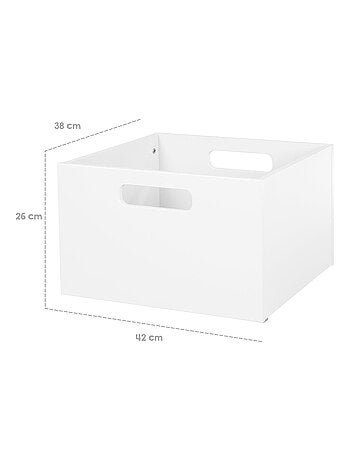 Boîte de rangement en bois pour les jouets ROBA