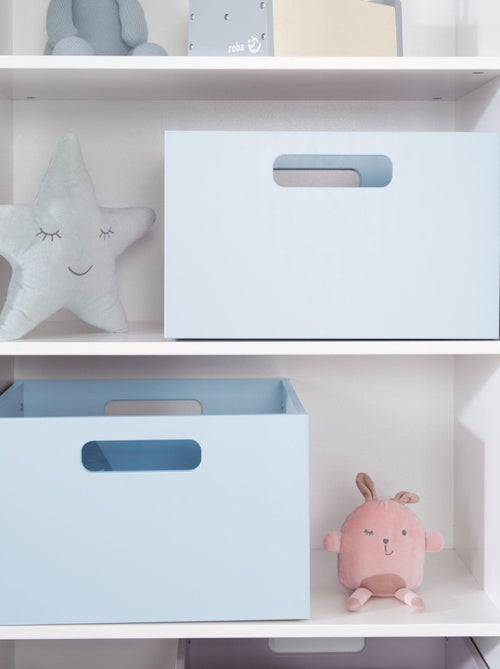 Boîte de rangement en bois pour les jouets ROBA - Kiabi