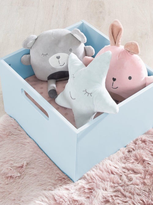 Boîte de rangement en bois pour les jouets ROBA - Kiabi