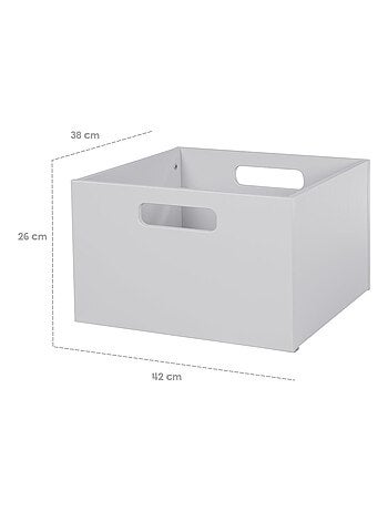 Boîte de rangement en bois pour les jouets ROBA