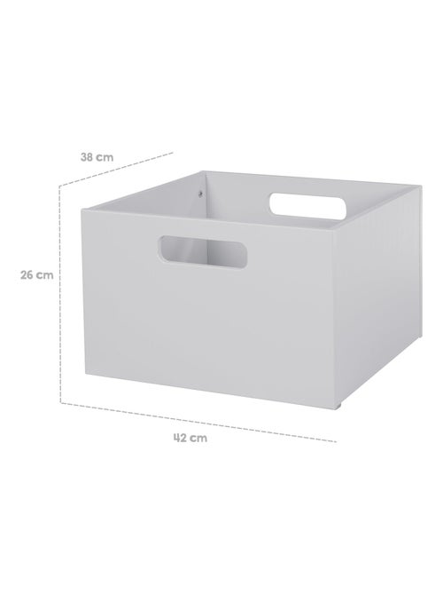 Boîte de rangement en bois pour les jouets ROBA - Kiabi