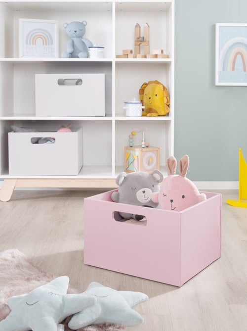 Boîte de rangement en bois pour les jouets 'Roba' - Kiabi