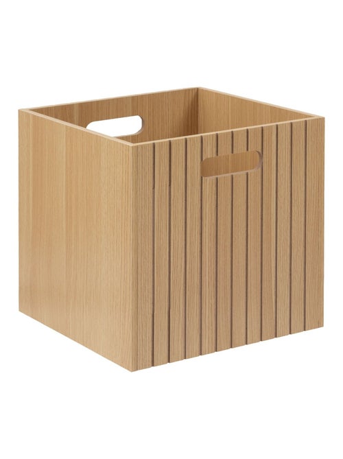 Boîte de rangement en bois TASSO - Kiabi