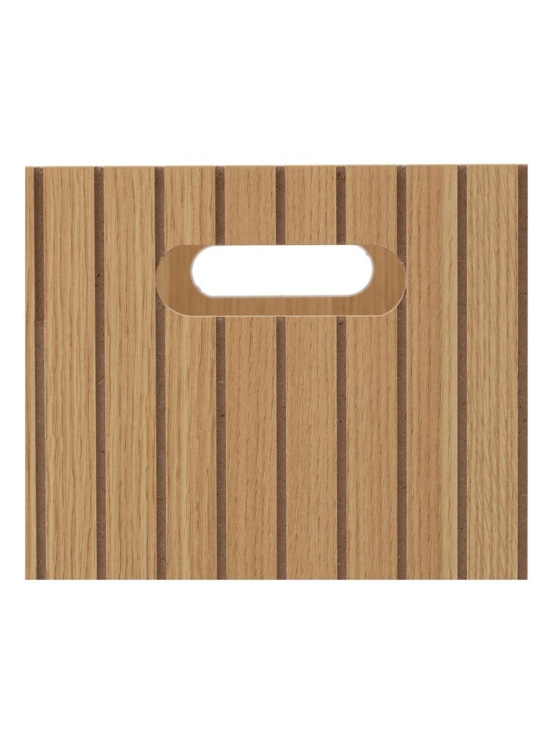 Boîte de rangement en bois TASSO Beige - Kiabi