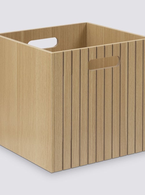 Boîte de rangement en bois TASSO - Kiabi