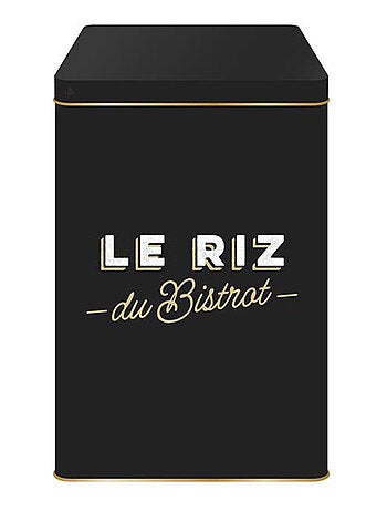 Boite de rangement en métal AU BISTROT Riz