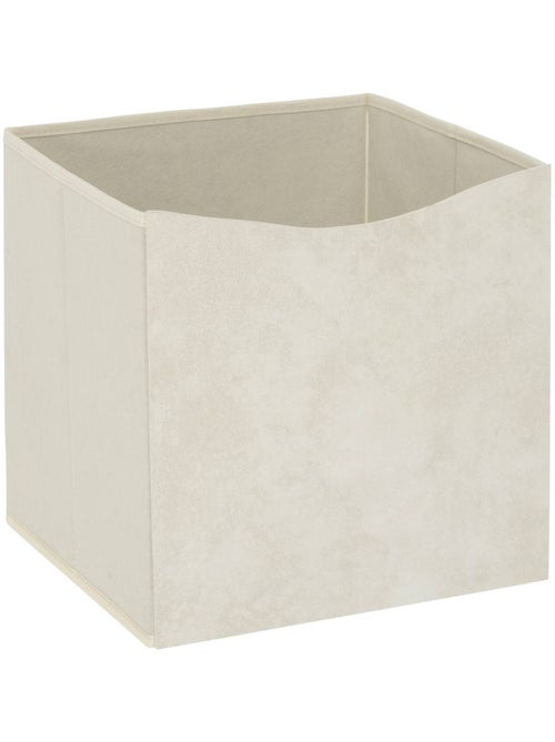Boîte de rangement en tissu et carton MIX'N MODUL - Kiabi