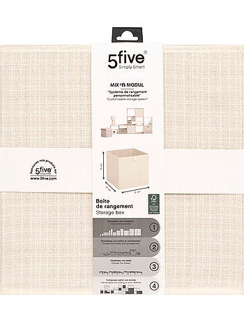 Boîte de rangement en tissu MIX'N MODUL