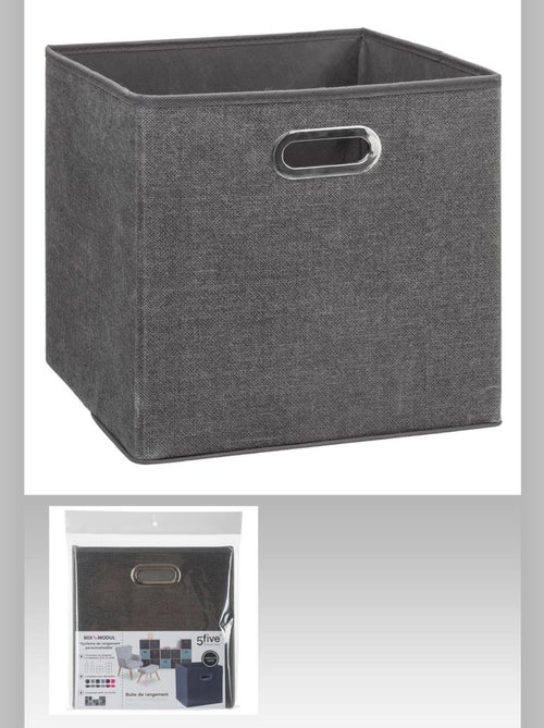 Boîte de rangement en tissu MIX'N MODUL - Kiabi