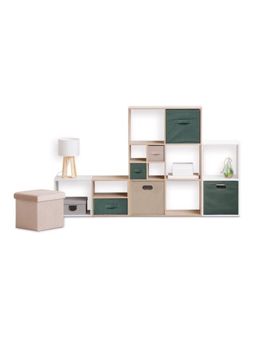 Boîte de rangement en velours MIX 'N MODUL - Kiabi