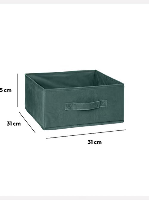 Boîte de rangement en velours MIX 'N MODUL - Kiabi