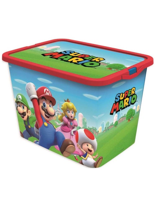 Boîte de rangement enfant Click Box 23 L 'Super Mario' Nintendo - STOR - Kiabi Boîte de rangement enfant Click Box 23 L 'Super Mario' Nintendo - STOR - Kiabi