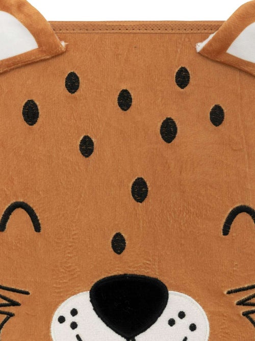 Boîte de rangement enfant tigre en velours JOEY - Kiabi