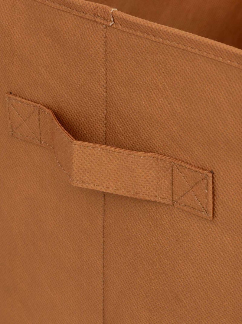 Boîte de rangement enfant tigre en velours JOEY Marron - Kiabi