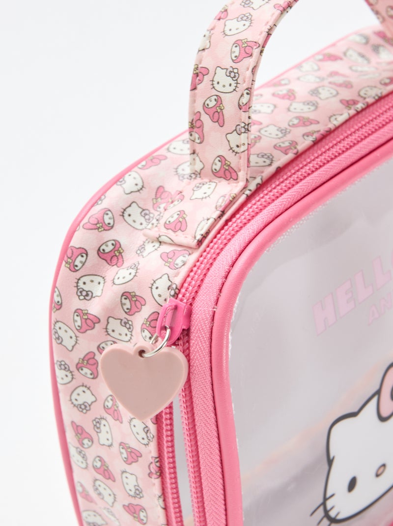 Boite de rangement 'Hello Kitty' Rose - Kiabi