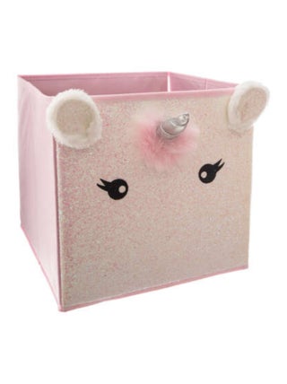 Boîte de rangement licorne pour enfant