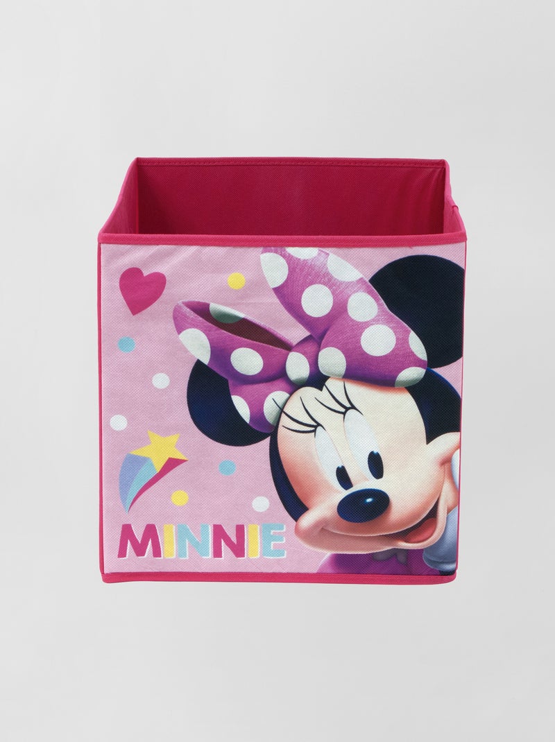 Boite de rangement 'Minnie' rose - Kiabi