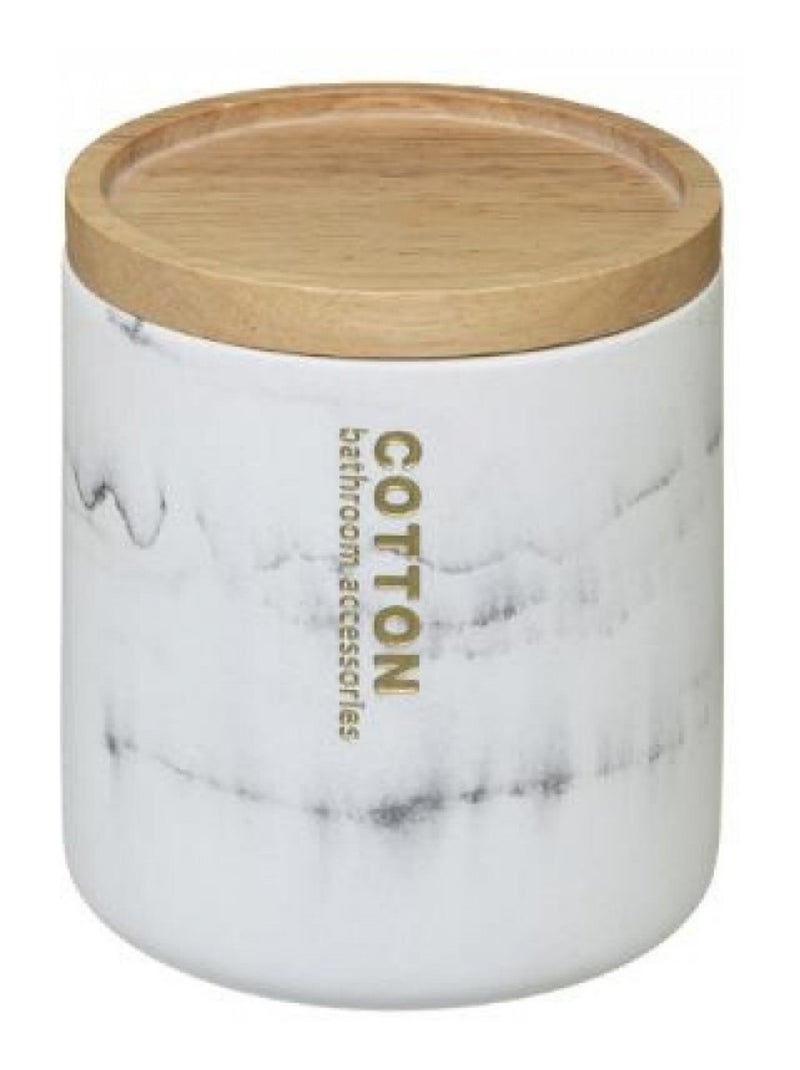 Boite de rangement & Miroir de salle de bain - Atmosphera Blanc - Kiabi