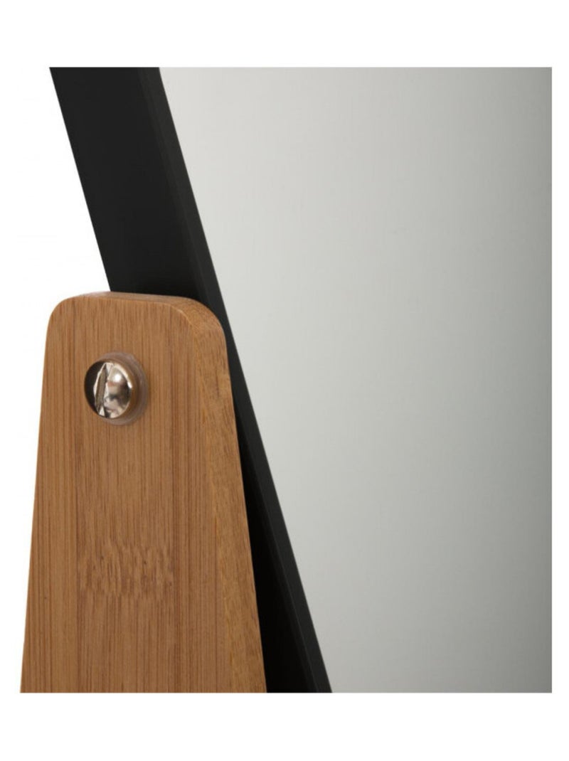 Boite de rangement & Miroir de salle de bain - Atmosphera Noir - Kiabi