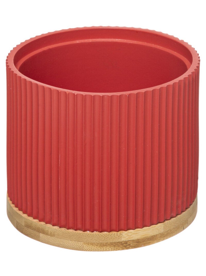 Boite de rangement & Miroir de salle de bain - Atmosphera Rose - Kiabi