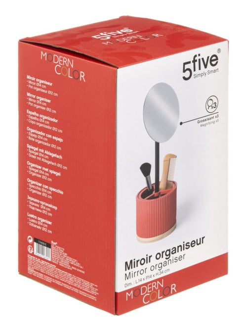 Boite de rangement & Miroir de salle de bain - Atmosphera - Kiabi