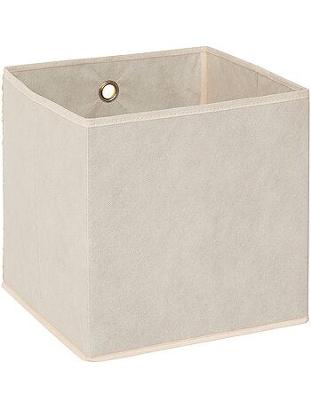 Panier de rangement décor tressé 31x31cm - AFIBEL