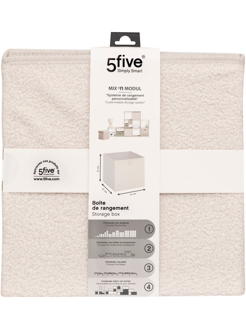 Boîte de rangement MIX'N MODUL Blanc - Kiabi