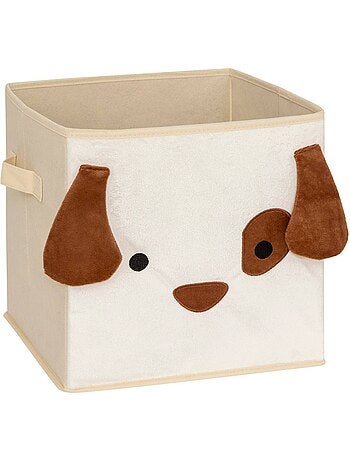 Boîte de rangement pliable en tissu à motif ludique JOEY