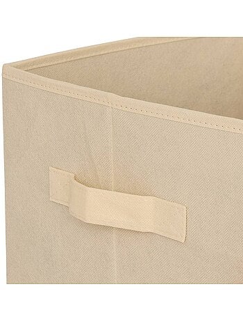 Boîte de rangement pliable en tissu à motif ludique JOEY