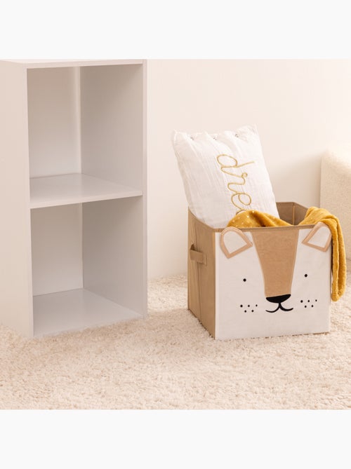 Boîte de rangement pliable en tissu à motif ludique JOEY - Kiabi