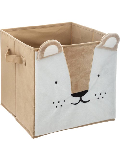 Boîte de rangement pliable en tissu à motif ludique JOEY - Kiabi
