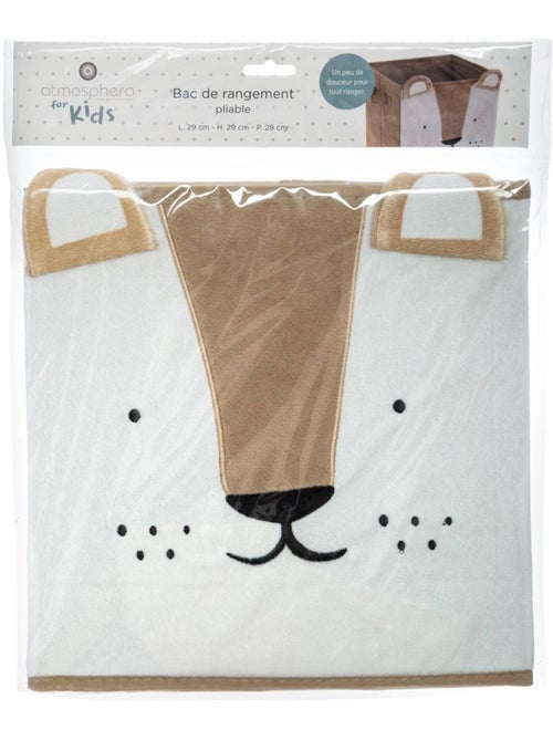 Boîte de rangement pliable en tissu à motif ludique JOEY - Kiabi