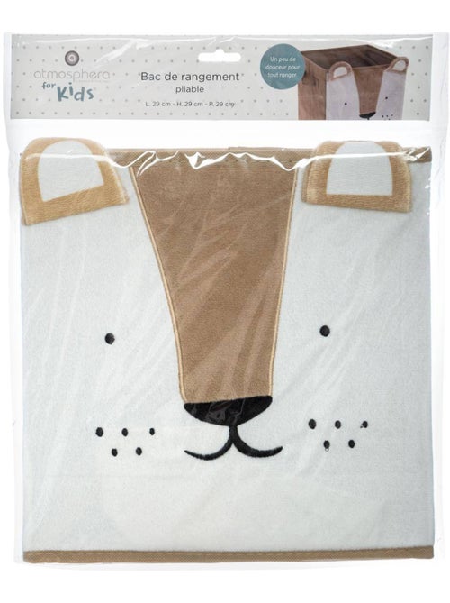 Boîte de rangement pliable en tissu à motif ludique JOEY - Kiabi