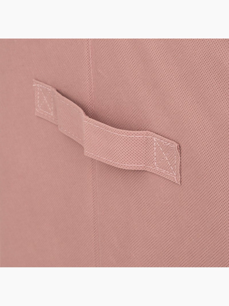 Boîte de rangement pliable en tissu à motif ludique JOEY Rose - Kiabi