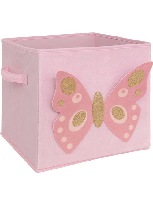 Boîte de rangement pliable en tissu à motif ludique JOEY - Kiabi Boîte de rangement pliable en tissu à motif ludique JOEY - Kiabi